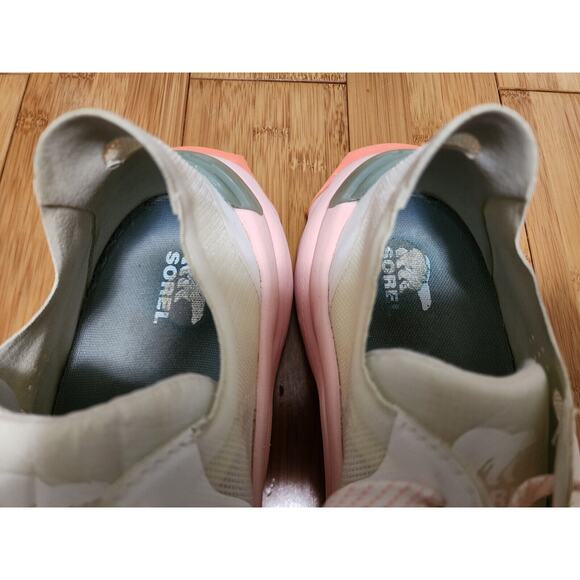 Sorel KINETIC RNEGD FLOAT Sneakers Women's Shoes Size 10.5 CHALK / ERASER PINK - Picture 11 of 11
